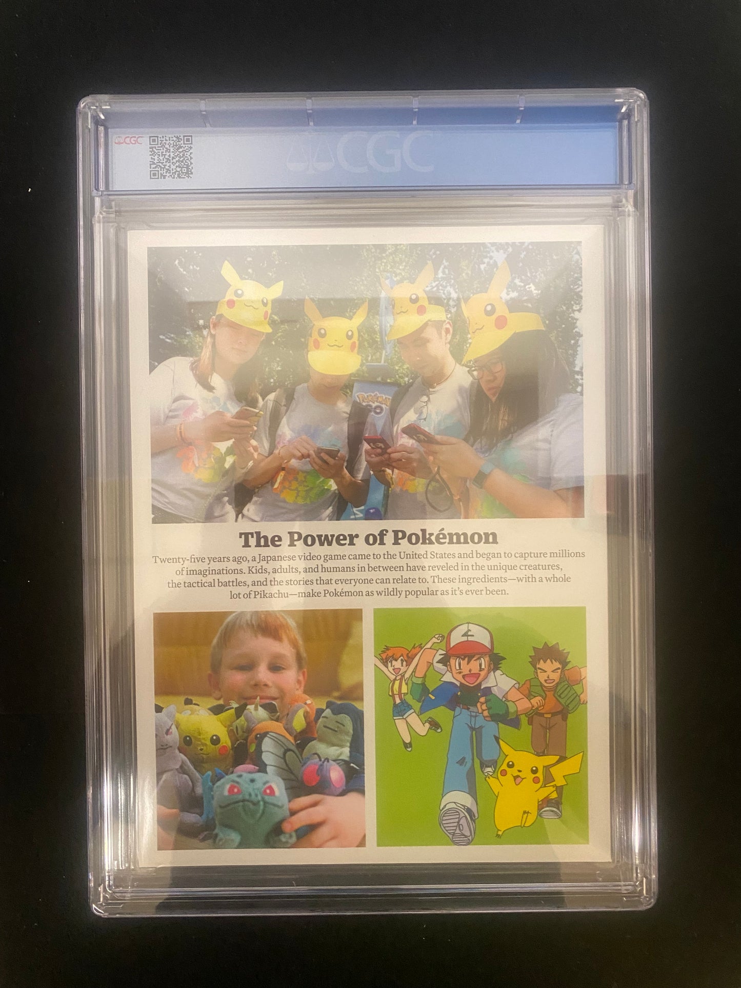 Time Special Edition Cover: Pokemon Gengar CGC Graded 9.8