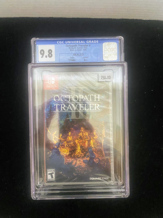 Sealed - Octopath Traveler II (Nintendo Switch 2023) CGC Graded 9.8