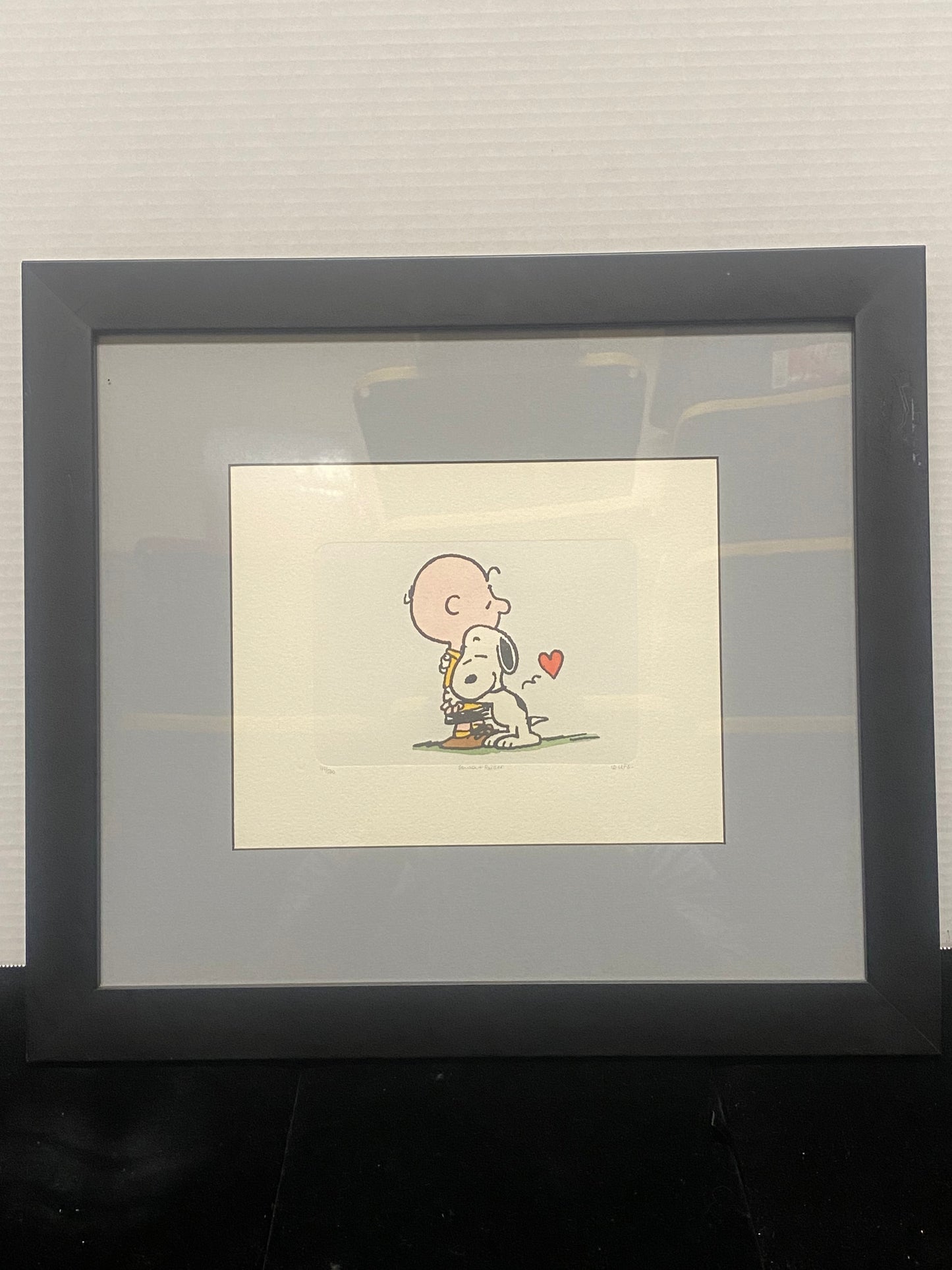 Charlie Brown and Snoopy 40/500 with CoA