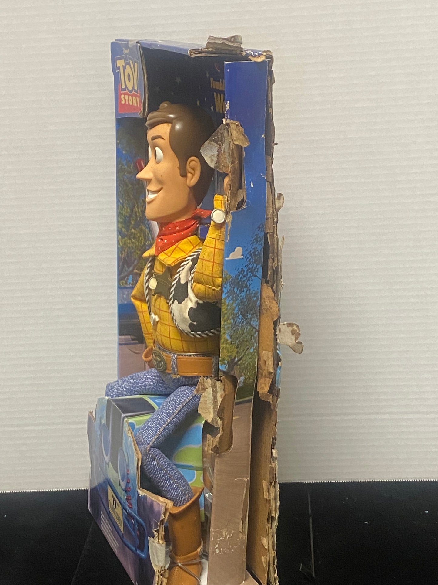 Tumbling Talking Woody - From Toy Story in box