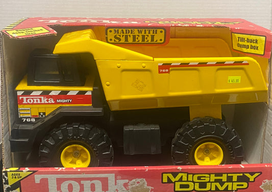 Tonka Might Dump Truck in box