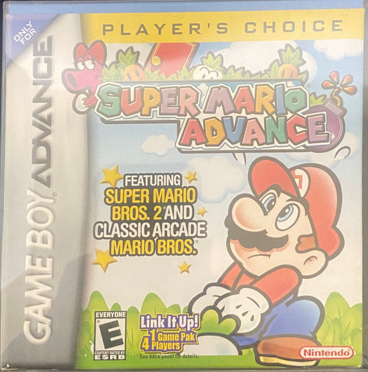 Super Mario Advance "Players Choice" for GameBoy Advance