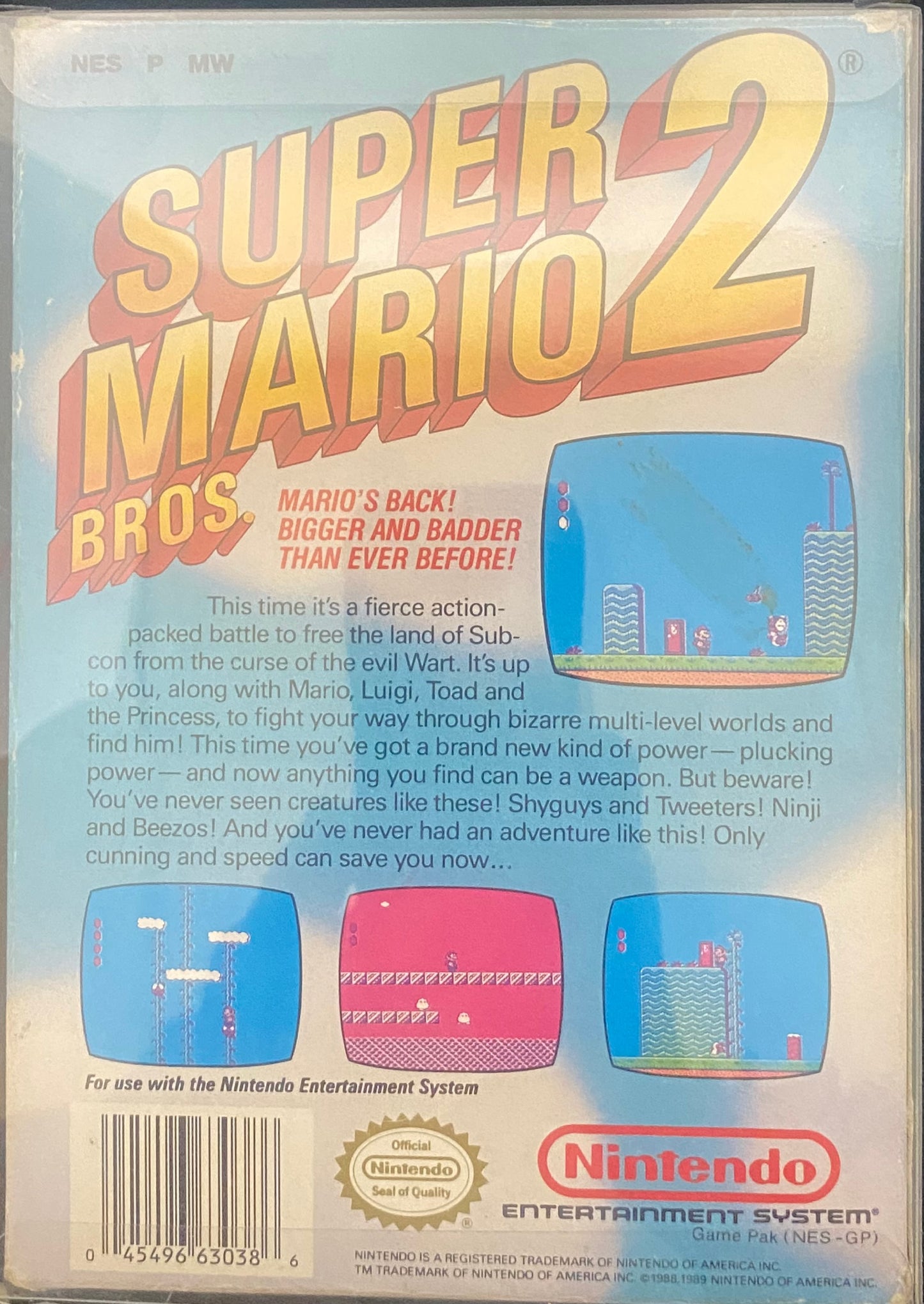 Super Mario Bros 2 for nintendo