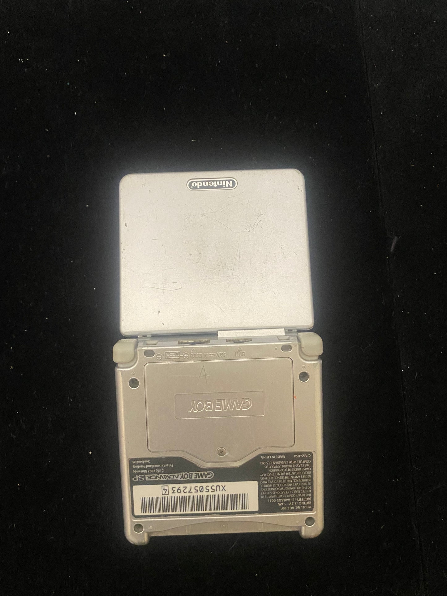 Nintendo GameBoy advance with cord