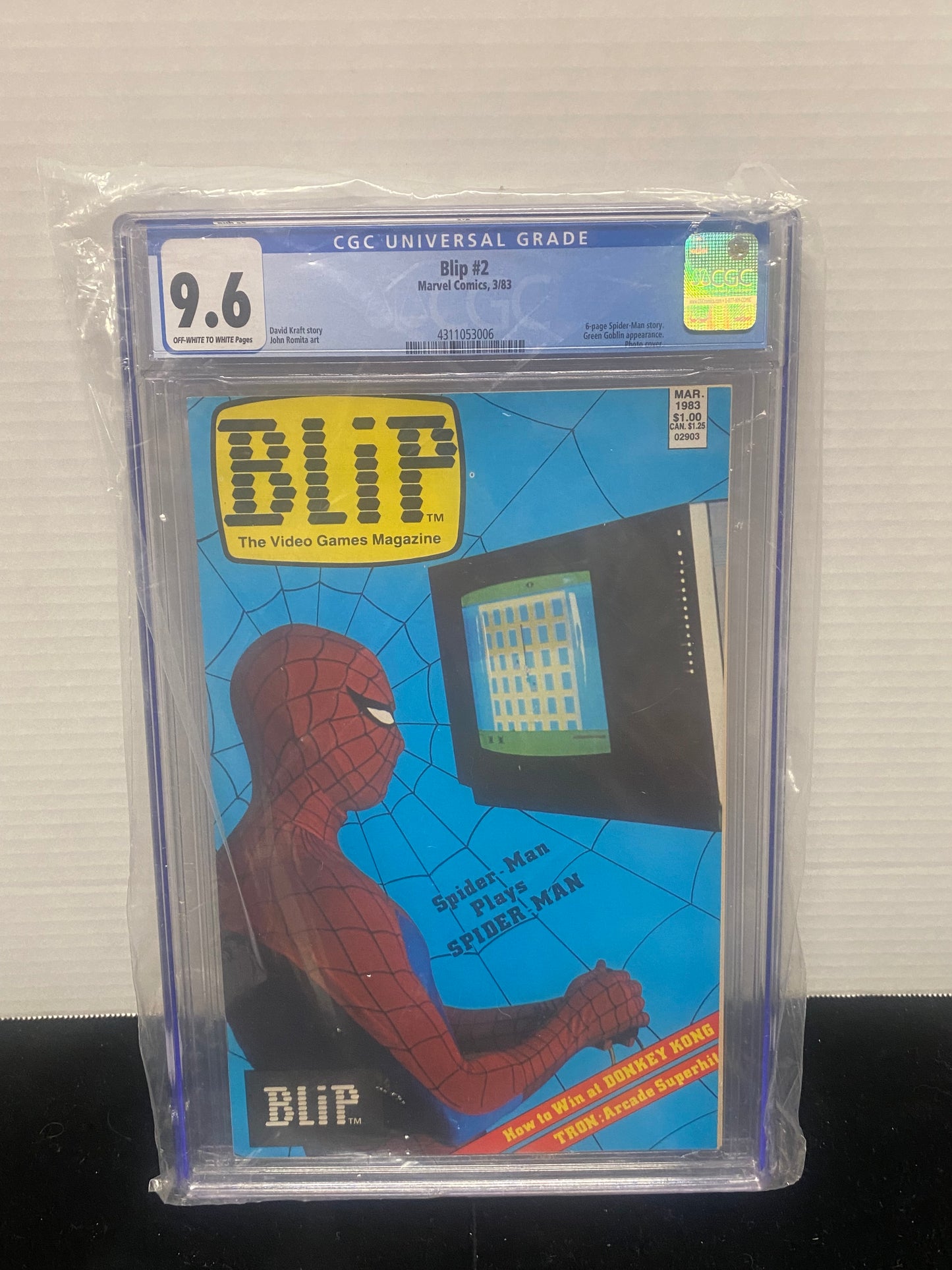 Blip #2 CGC Graded 9.6